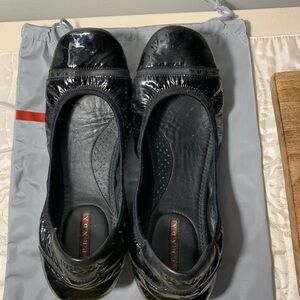 Prada Women's Shoes Ballerina Flats